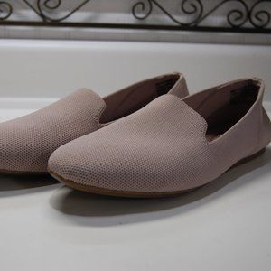 Tan, fabric flats
